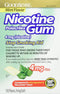 GoodSense Nicotine Polacrilex Uncoated Gum 4 mg (nicotine), Mint Flavor, Stop Smoking Aid; quit smoking with nicotine gum, 110 Count...