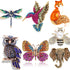 7PCS brooch pin for women fashion set crystal rhinestones women's brooches pin for clothes bulk...