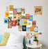 HAUS AND HUES Aesthetic Wall Collage Kit for Teens - Hippie Posters and Aesthetic Pictures for Wall Collage | Photo Wall Collage Kit Retro Photo C...