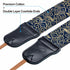 Padwa Lifestyle Camera Strap - 2" Wide with Double Layer Cowhide Head,Vintage Ukiyo E Style Auspicious Cloud Pure Cotton Camera Shoulder Straps,Ad...