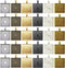 WAY DENG Pendant Tray Jewelry Making Charm Set of 30 Mixed Lots Metal Alloy Bezel Frame Square Base Settings Inner 25mm...