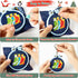 WATINC 9Pcs Jesus Embroidery Kit for Kids, DIY Keychain with Christmas Patterns Needlepoint Starter Kits, Stamped Cross Stitch Craft Supplies for ...