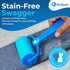 PetLovers EzRoll Reusable Lint Roller - Sticky for Life & Multi-Purpose Pet Hair, Dust, & Lint Remover for Clothing, Upholstery, & Cars - Sustaina...