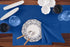 Solino Home Cotton Linen Placemats Set of 4 - Blue Placemats 14 x 19 Inch - Machine Washable Table Mats for Summer - Dru...