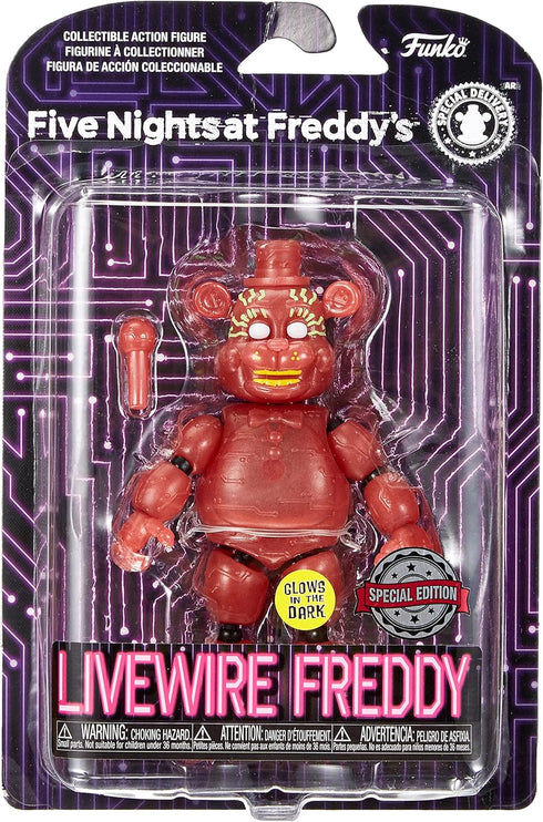Funko Pop! Five Nights at Freddy's Livewire Freddy - Glow in The Dark Limited Edition Exclusive...