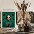 Posterizer 1 pcs-green vintage woman with butterflies collage-Retro Art-Abstract & Modern Art-Gift for Women, Fashionistas, Designer Fashion Fans-...