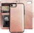 Bocasal for iPhone SE (2022)/SE (2020)/8/7 Wallet Case with Card Holder PU Leather Magnetic Detachable Kickstand Shockproof Wrist Strap Removable ...