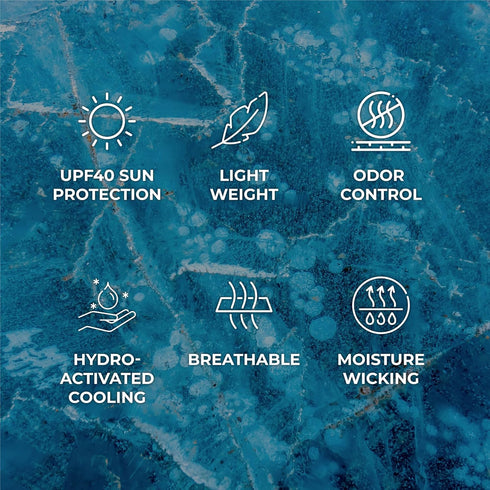 Cooling Towel – Be Cool in Style - Heat Relief, Soft, Lightweight, Sun Protection, Easy Clean - Perfect for Biking, Hiking, Running, Yoga, Golf, G...