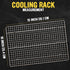 Utopia Kitchen Cooling Racks for Baking, Stainless Steel Wire Cookie Rack Fits Jelly Roll Sheet Pan, Oven Safe for Cooking, Roasting, Grilling - 1...