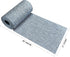 King Mountain Premium Linen Fabric Iron-on Repair Patch, Inside&Outside, 3"x60" With Backing Glue, Decorative Kit (Blue Grey)...