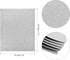 uxcell Silver Tone Shiny EVA Foam Sheets 11 x 8 Inch 2mm Thick for Crafts DIY Projects 12 Pcs...