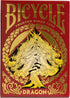 Bicycle Red Dragon Gold Foil Premium Playing Cards, 1 Deck...