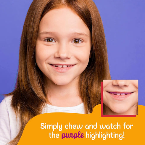 Lingito Plaque/Dental Disclosing Tablets, A Teeth Coloring Tablets Plaque Finder Solution to Effectively Remove Plaque and Tartar Buildup, Improve...