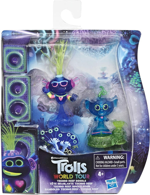 Trolls World Tour Techno Reef Bobble Set with 2 Figures, Movie-Inspired Toy, Poppy Character, Age 4+...