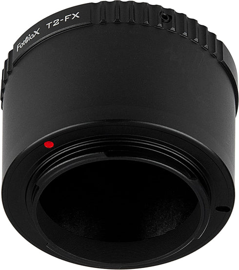 Fotodiox Lens Mount Adapter Compatible with T-Mount (T/T-2) Screw Mount SLR Lens on Fuji X-Mount Cameras...