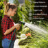 AUTOMAN-Garden-Hose-Nozzle,ABS Water Spray Nozzle with Heavy Duty 7 Adjustable Watering Patterns,Slip Resistant for Plants,Lawn,Washing Cars,Clean...