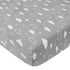 American Baby Company Heavenly Soft Chenille Fitted Crib Sheet 28" x 52", Warm and Cozy Neutral Chenille Sheet, Gray 3D Cloud, for Boys and Girls,...