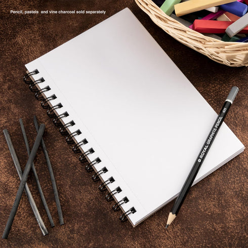 Bee Paper - 5.5"x 8.5" Premium Recycled Sketching Paper Pad, 50 Sheets...