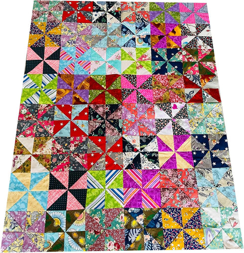 200pcs 4" x 4" Cotton Quilting Fabric Squares Fat Quarter Bundles Fabric for DIY Craft Patchwork,Floral...