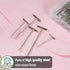 Mr. Pen- T Pins for Sewing, 220 Pack, Assorted Sizes, Wig T Pins for Blocking Knitting...