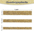 Bling Crystal Rhinestone Ribbon, DIY Self-Adhesive Rhinestone Sticker Ribbon for Wedding Cakes Birthday Crafts Decorations(Gold,1.1 Inch Wide)...