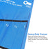 1 Piece 12 Pockets Metric Wrench Tool Roll Up Pouch Utility Heavy Duty Canvas Tool Organizers Bag Blue...