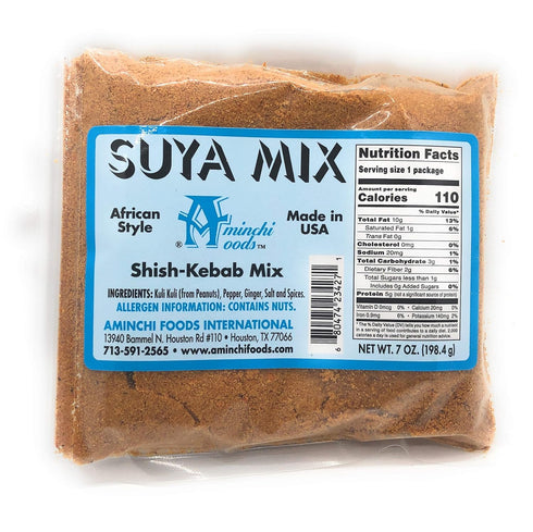 Suya Seasoning - Steak and Beef Seasoning for Grilling -Spicy Powder Sweet Flavor Chicken Seasoning Blend Nigerian Pepper - 6oz...