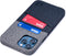 Dockem Wallet Case for iPhone 12 Pro Max: Built-in Metal Plate for Magnetic Mounting & 2 Credit Card Holders: 6.7" Luxe M2, Canvas Style Synthetic...