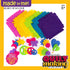 Made By Me Easy to Knot Quilt Making Kit by Horizon Group USA, No Sewing, No Cutting, 59 in. x 39 in. Fleece Blanket, Pre-Cut Squares & Felt Decal...