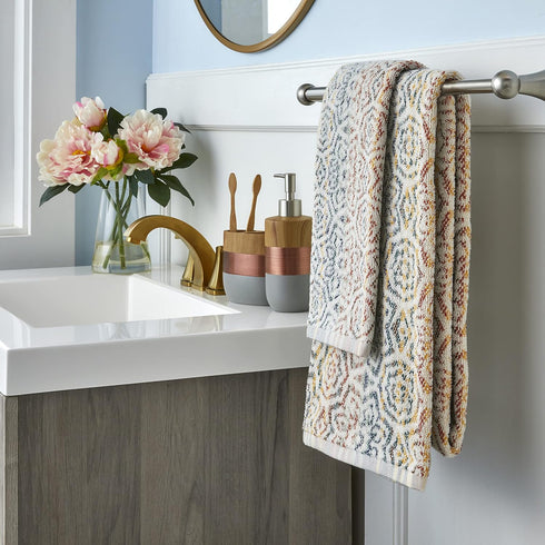 SKL Home Rhapsody Hand Towel (2-Pack), Spice...