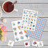 Garden Tea Bingo Game - Tea Party Bingo Card - 24 Players Bingo Game Set Indoor Outdoor Activities - Tea Party, Bridal Shower, Birthday Party Favo...