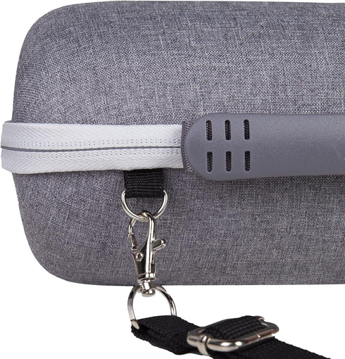 Khanka Carrying Case Replacement for JBL Charge 4/5 Waterproof Portable Bluetooth Speaker. Extra Room for Charger and USB Cable (Gray)...