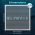 HG Power 3-Pack Mesh Screen for 10 Inch Shutter Exhaust Fan, Fine Metal Filter with Galvanized Edge,10.6"x10.6", Silver...