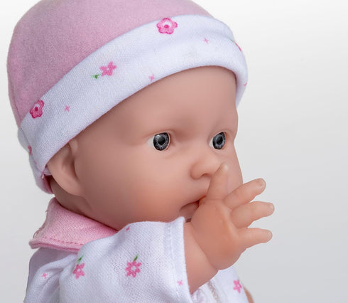 JC Toys La Baby Caucasian Baby Doll Set – 11 Inch Soft Baby Doll | Washable |Removable Pink Outfit w/ Hat & Blanket | For Children 12 Months +...
