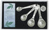 Amazing Woman Measuring Spoon Set, Decorative Gifts and Kitchen Accessories, 4 Spoons, Engraved Pewter and Silver Enamel, By Abbey & CA Gift...
