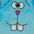goDog Action Plush Blue Bunny Animated Squeaky Dog Toy, Chew Guard Technology - Blue, One Size...