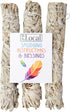 Wanderlust 9” White Sage Smudge Stick - Extra Large Smudging Wand Incense Stick for Cleansing, Purifying, Healing, Meditation, Yoga, Blessing (3 P...