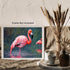 Posterizer 1 pcs- beautiful flamingos in the water-Art for Animal Lovers-Landscape & Nature Art- Living Room Bedroom Decor- unframed wall art...