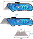 Olympia Tools Turboknife X Utility Knife 33-134, Blue...