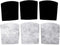 HQRP 6-pack Carbon Filter compatible with Hamilton Beach Parts # 04290, 04290G, 04291G, 04294G, 04230FS, 04230G, 04234G fits True Air 04530GM, 045...