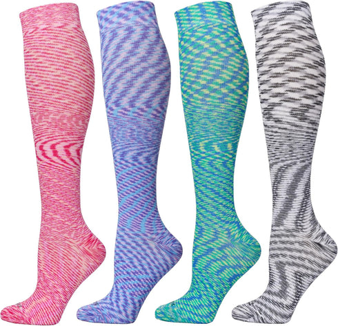 LEVSOX Compression Socks Women and Men Christmas 20-30mmHg Knee High Best for Nurses, Travel, Pregnancy...