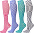 LEVSOX Compression Socks Women and Men Christmas 20-30mmHg Knee High Best for Nurses, Travel, Pregnancy...