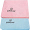 Dog Towel Super Absorbent Quick Drying Super Soft Microfiber Pet Towel for Dogs, Cats and Other Pets (40 x 24 Inches, Pink and Blue)...