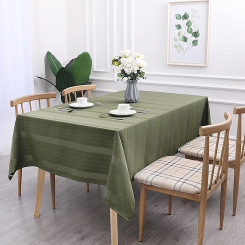 Randall Waffle Stripe Napkin Set of 4 (19“×19"), Solid Washable for Holiday Dining, Wedding or Party, Sage...