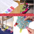 BamLue 100 Pack-Upgrade Handy Holding Easier Sewing Clips Multicolor for Sewing Craft Clamps,Crafting,Crochet and Knitting,All Purpose for Quiltin...