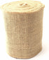 LWR CRAFTS Natural Burlap Ribbon 32 Feet (6")...