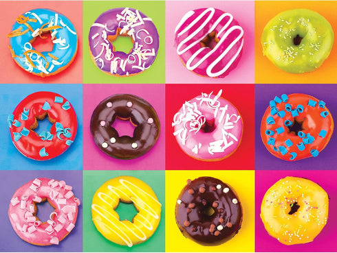 RoseArt - Kodak Premium - I Love Donuts - 350 Piece Jigsaw Puzzle for Adults...