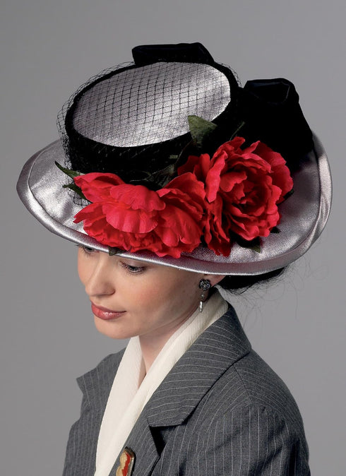 Butterick B6397 Pattern 6397 OS,Misses Hats, One Size...