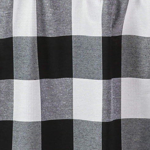 SKL HOME by Saturday Knight Grandin Valance, 58x13, White/Black...