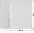 10 Sheets Silver Glitter Cardstock Paper, 8.5 x 11 Cardstock Paper 92lb/250gsm, Glitter Card Stock for DIY Projects, Sparkly Paper for Card Making...